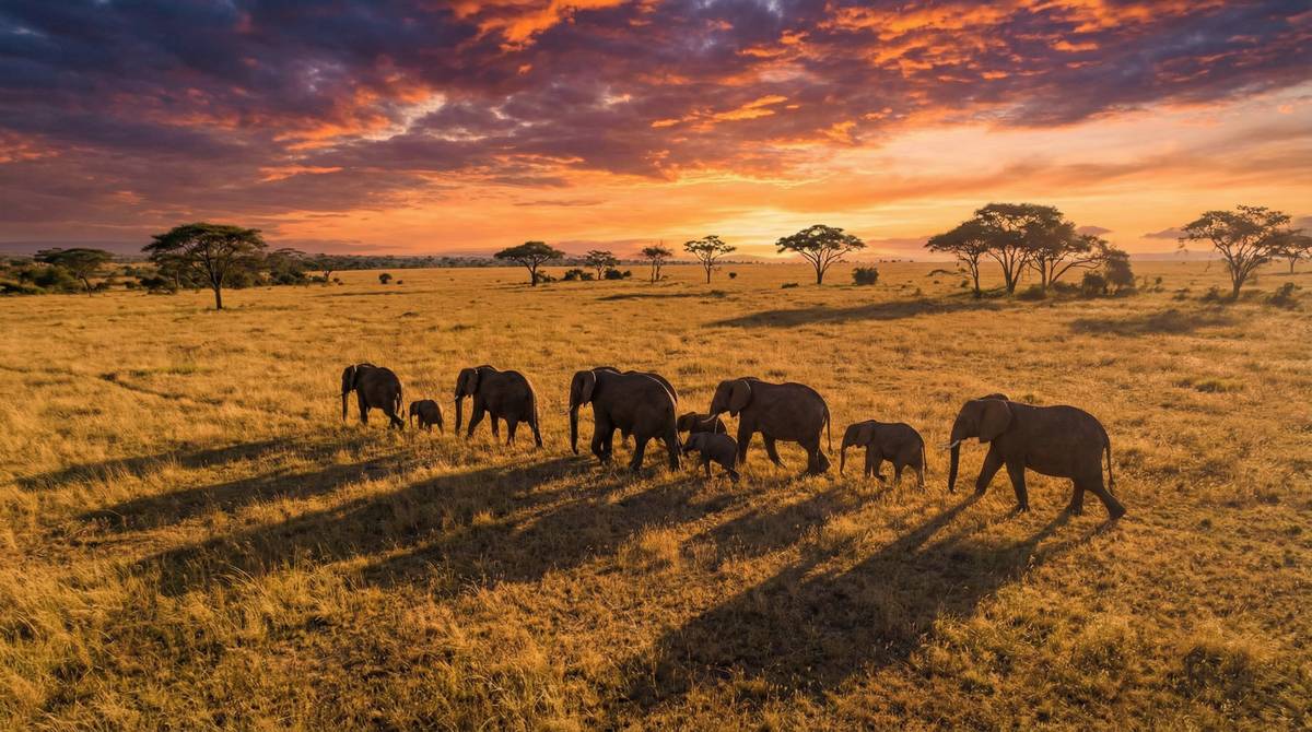 榴莲视频非洲象视频 - 草原迁徙